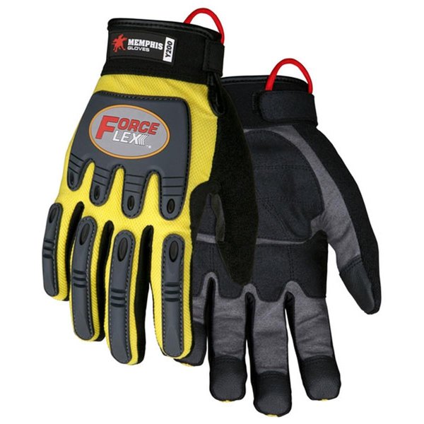 Eat-In Forceflex Back Hand Tpr Padded Back Glove - Medium EA1116526